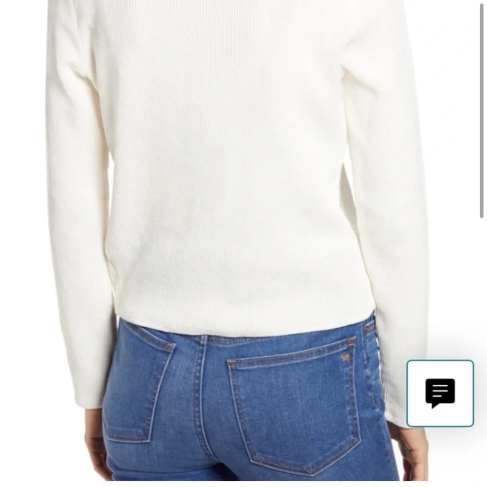 Elwood Knot Front Top MADEWELL Sz xxs - Picture 3 of 5